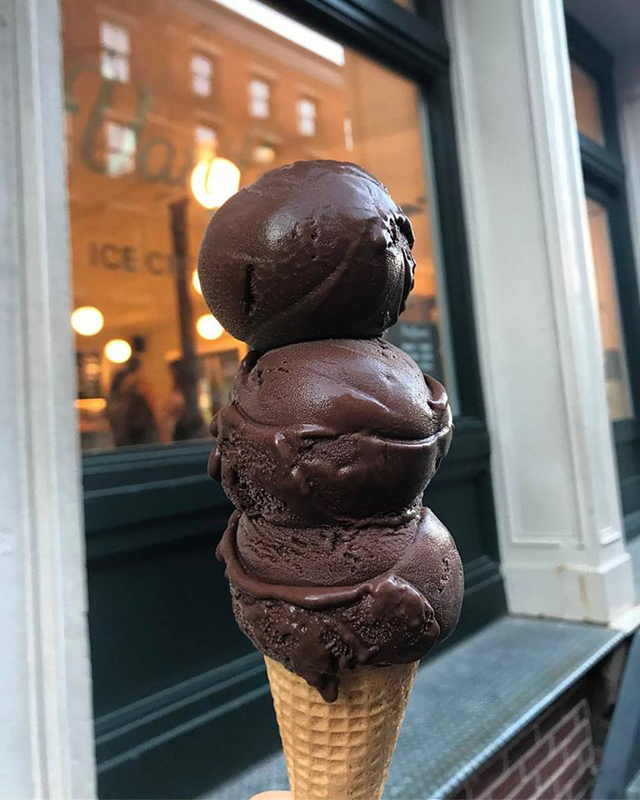 the most beautiful chocolate ice creams